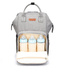 Wholesale  Waterproof Diaper Bag  2019 New Nappy Bag Nylon Mommy Bag USB Charging Backpack